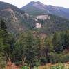 View of Helen Hunt Falls from Gold Camp Rd.