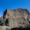 You can best see the impressive rock formations from Balconies Cliffs Trail