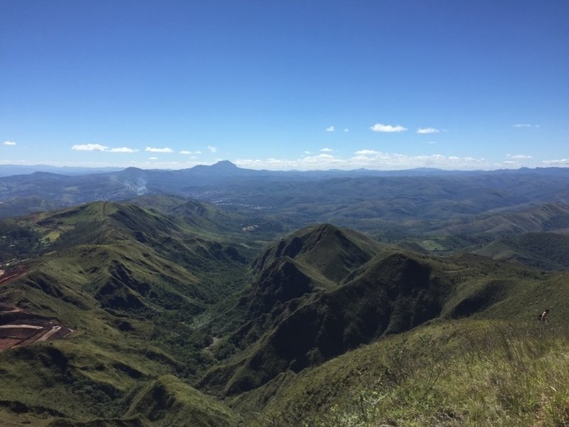 Almost on Belo Horizonte peak.