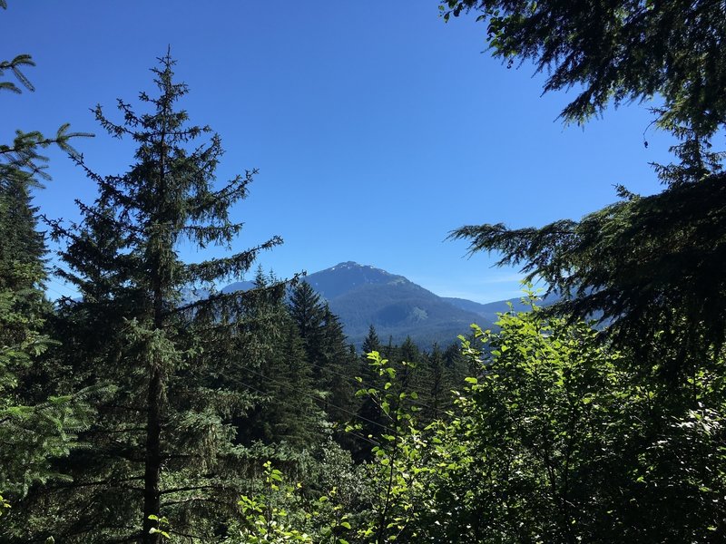 View of Mt. Jumbo from the Flume