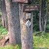 Pete Creek Trail & Klip Creek trail junction