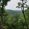 A nice overlook along the trail.