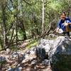 Out hiking the Pond Trail at Lakeway Canyonlands.