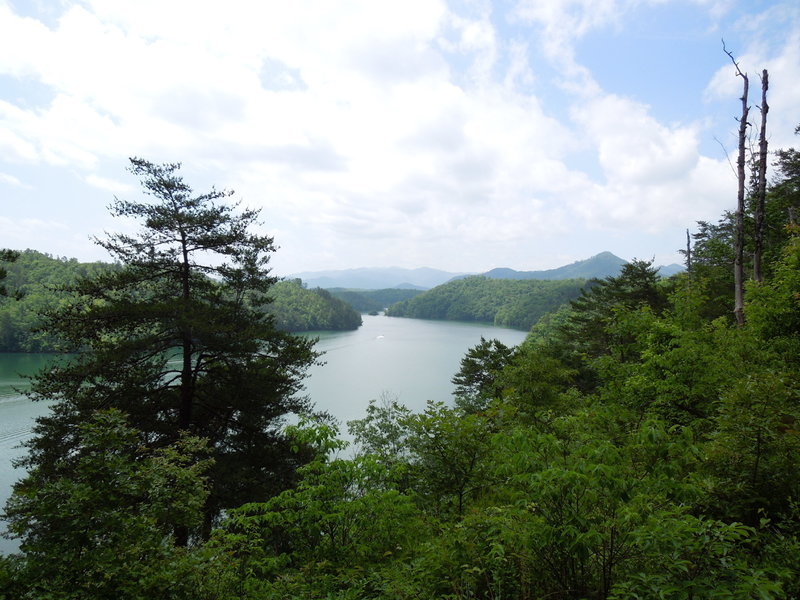 View from Right Loop Overlook at Tsali.