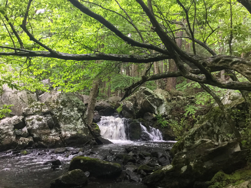 Hidden waterfall