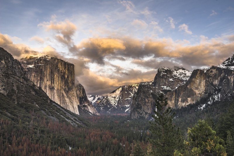 Tunnel View Sunset