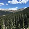 Looking toward the mountains south of Wheeler Peak.