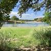 This is nice spot to have a nice quiet lunch under the shade of the trail looking out at outlet into Lake Travis.