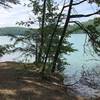 The Lakeview Trail gets pretty close to the water at some points.