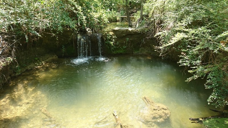 Waterfall along the Ranger (White) Trail.