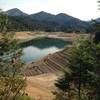 Drought-stricken lake from Payette Trail