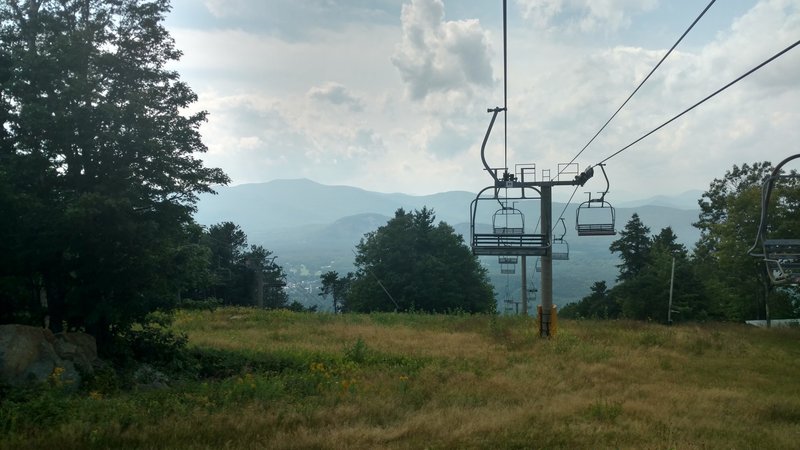 The Chairlift at Cranmore Mountain