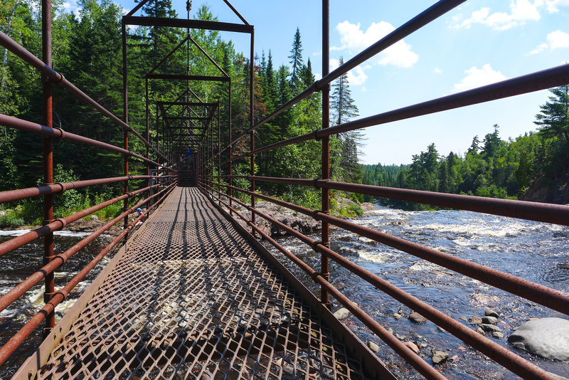 The Swing Bridge is a must to see and cross