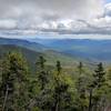 From the viewpoint of the South Hancock summit.