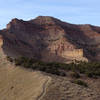 Winding along the ridge and taking in the scenery on Zippity Do Da.