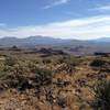 Looking east at the Hualapai mountains