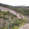 Ogden Canyon overlook--view west