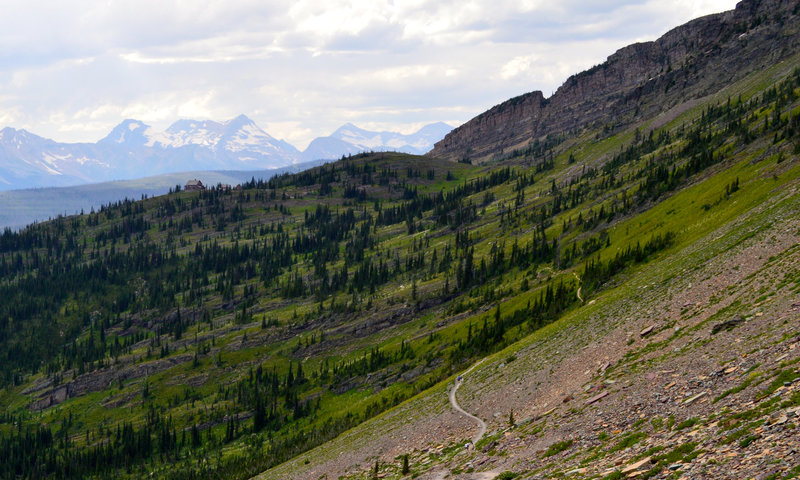 Looking back toward Granite Park Chalet.