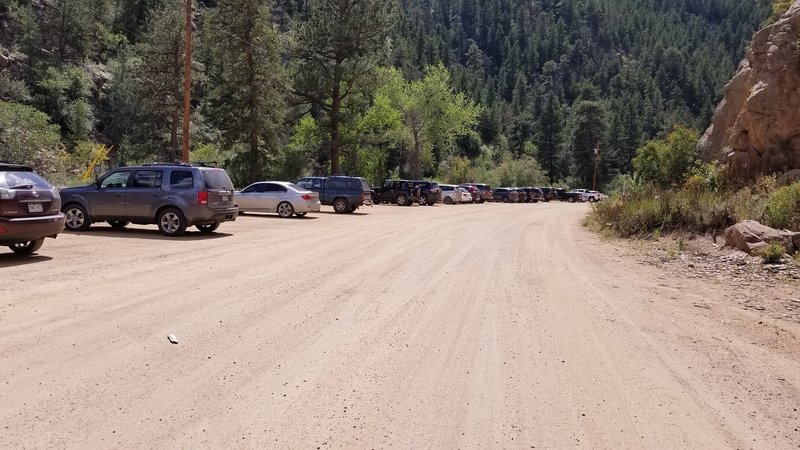 Parking at the trailhead