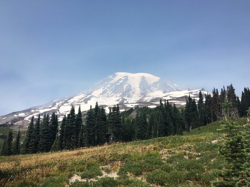 View of Mount Rainier from the Skyline Trail