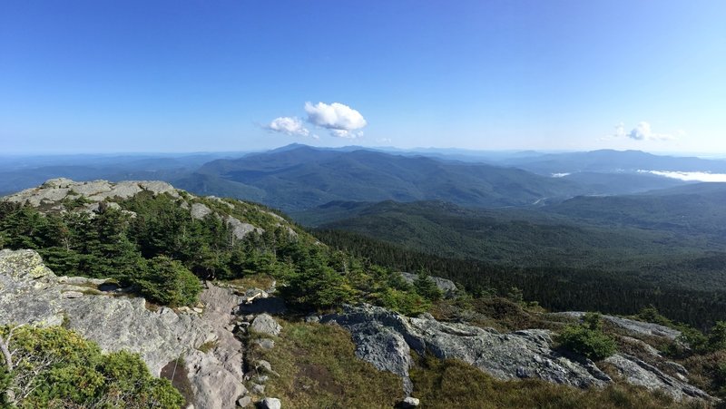 Off the summit of Camel's Hump.