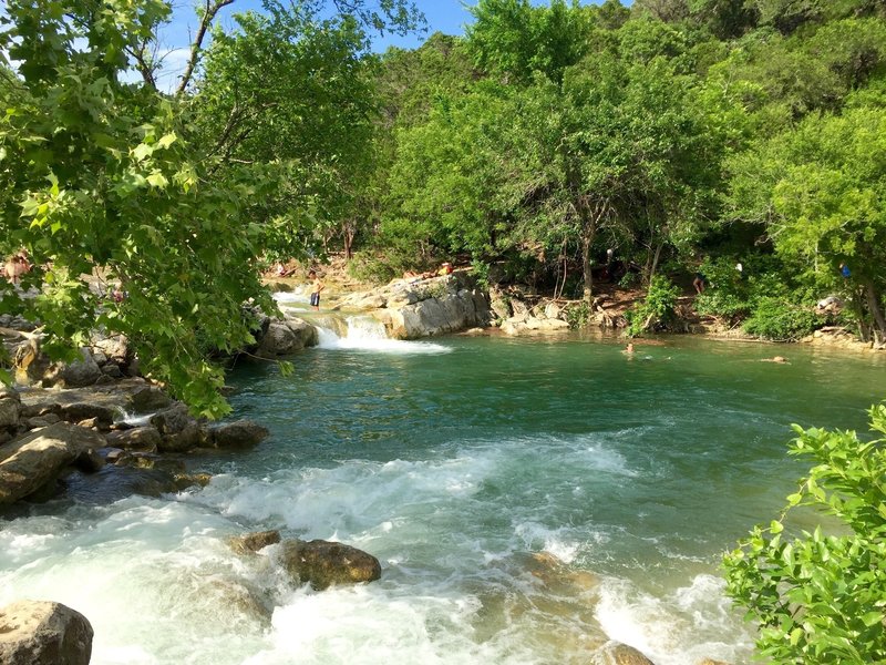 So much fun exploring Barton Creek!