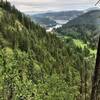 Beauty Bay, Lake Coeur d' Alene from Caribou Ridge Trail