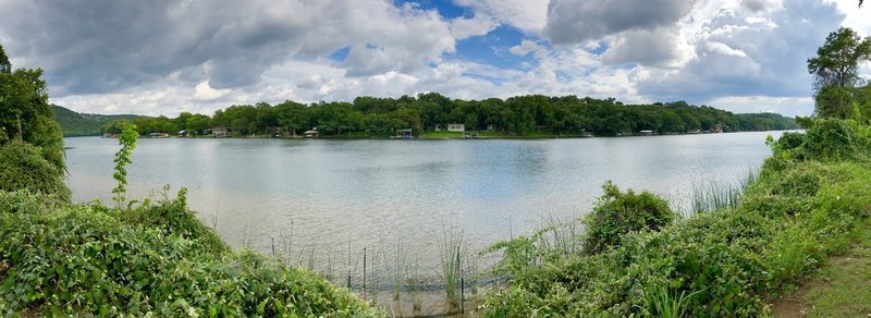 Woodlands Park & Nature Preserve... easy trail loop around the park and creek/lake area.