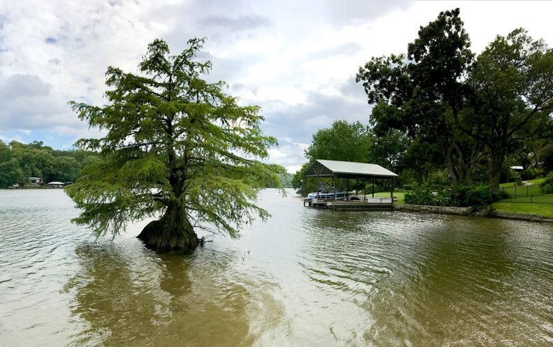 Woodlands Park & Nature Preserve... easy trail loop around the park and creek/lake area.