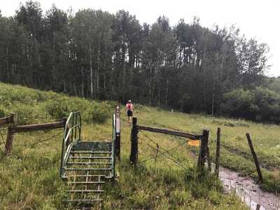 Trailhead for the Utah Trust Lands Singletrack