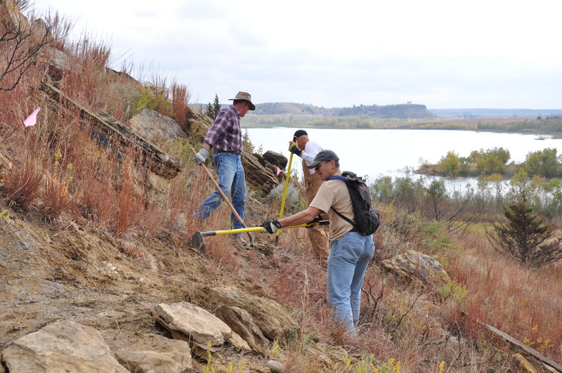 This trail is 99% volunteer work. Thanks to everyone who has helped with labor, finances, and management to create an award-winner in central Kansas.