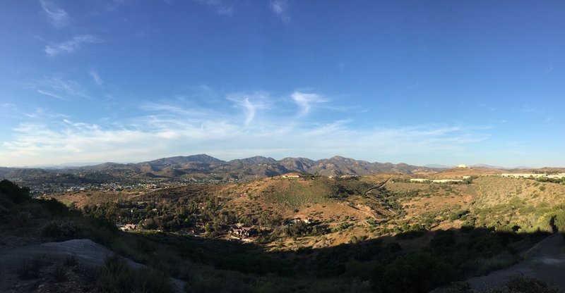 View of Iron Mountain in Poway.