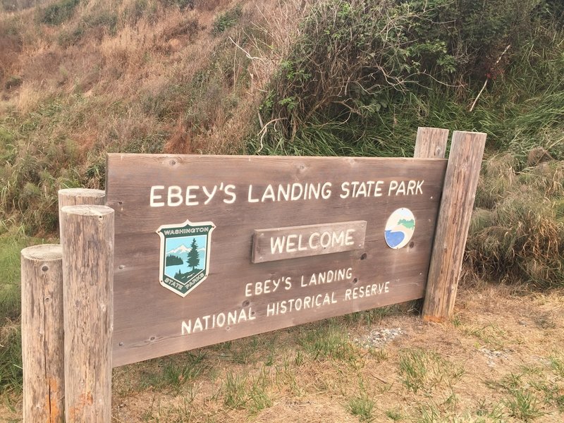 Welcome to Ebey's Landing.