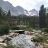 One of several creek crossings.