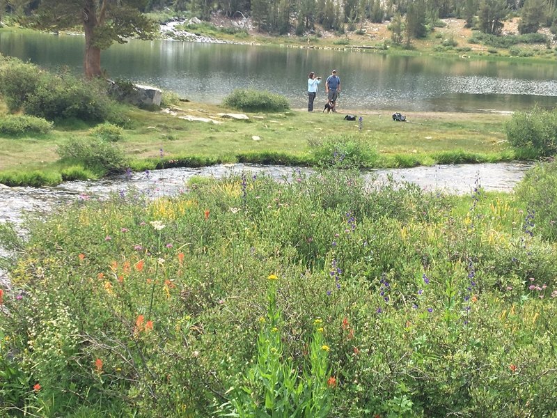 One of several lakes along the Gem Trail.