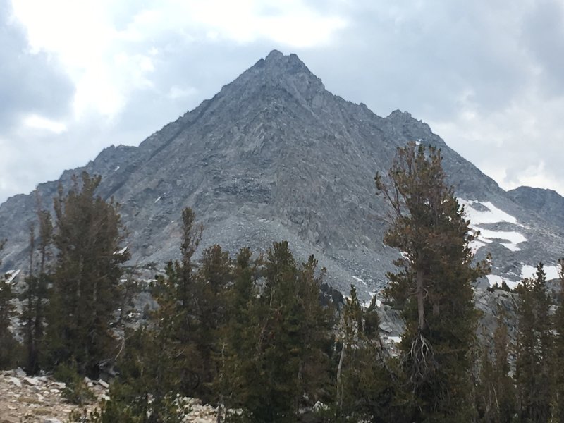 Nameless peak along the trail to Morgan Pass.