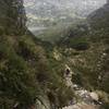 View from the top of Nursery Ravine.