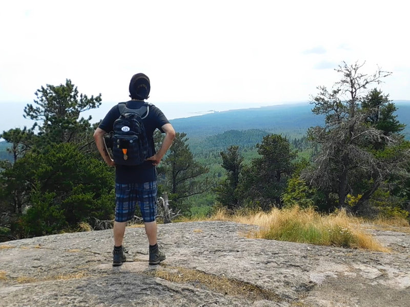 Carlton Peak has a spectacular view of Superior National Forest and Lake Superior.