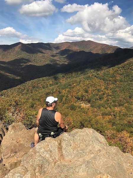 View from the top of Lookout Mountain