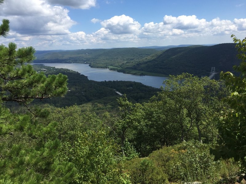 Hudson River from the Major Welch Trail on Bear Mountain