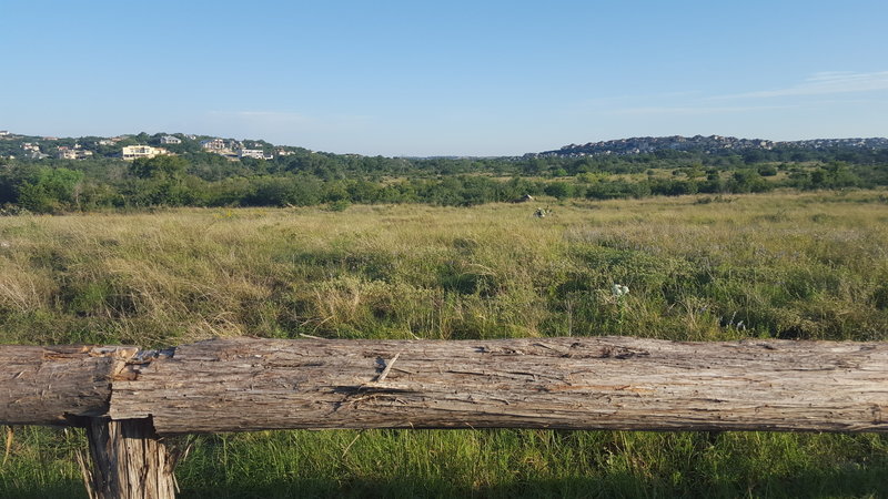 Protected wildlife preserve, surrounded by subdivisions.