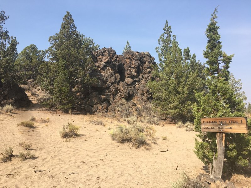 Flatiron Rock Trail.