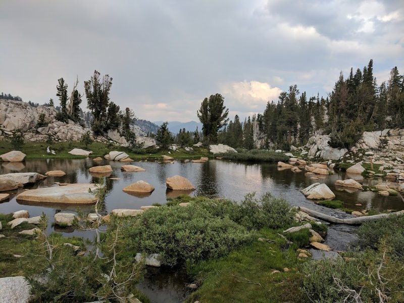 Just before Goodale Pass.