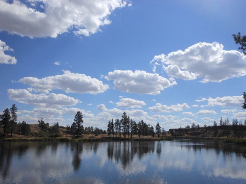 The south end of Fishtrap Lake.