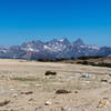 View across the desolate plateau of Mammoth Crest