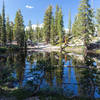 A small unnamed lake on Coldwater - Lake George Trail