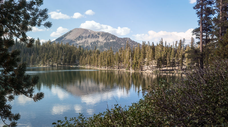 Lake George in front of Mammoth Mountain