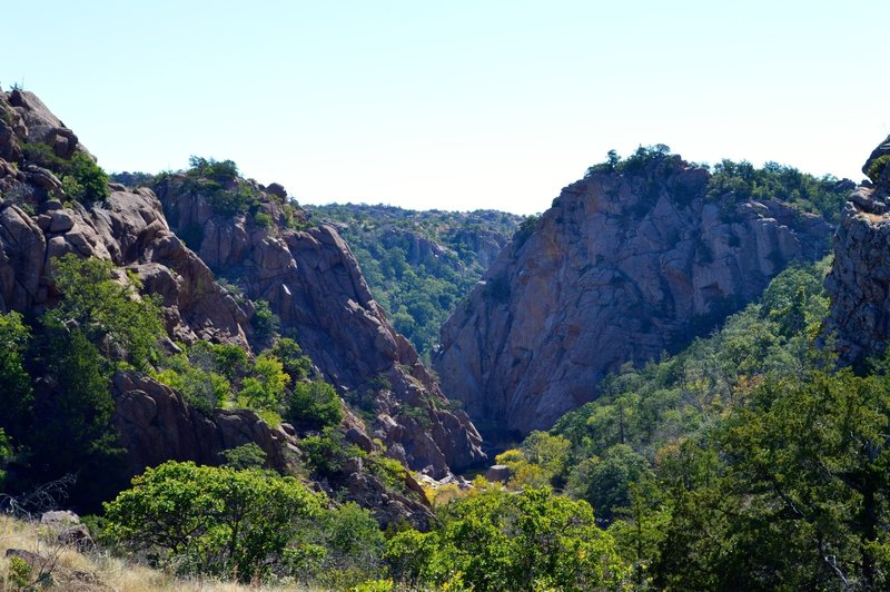 At the end of the Narrows Trail.