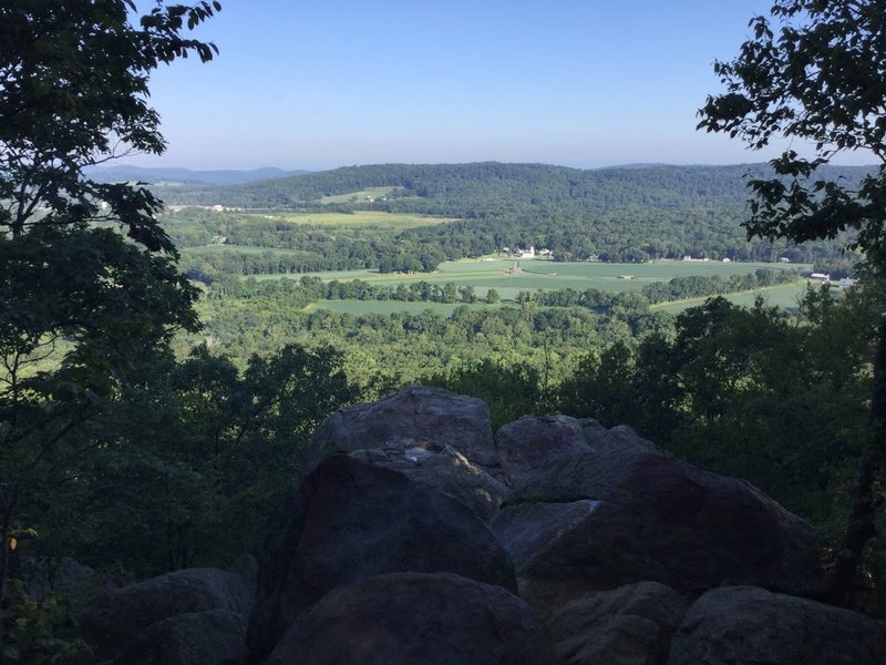 Panorama from Point Mountain.