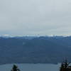 Harrison Lake, Robie Reid, Judge Howay and Golden Ears from Slollicum Peak